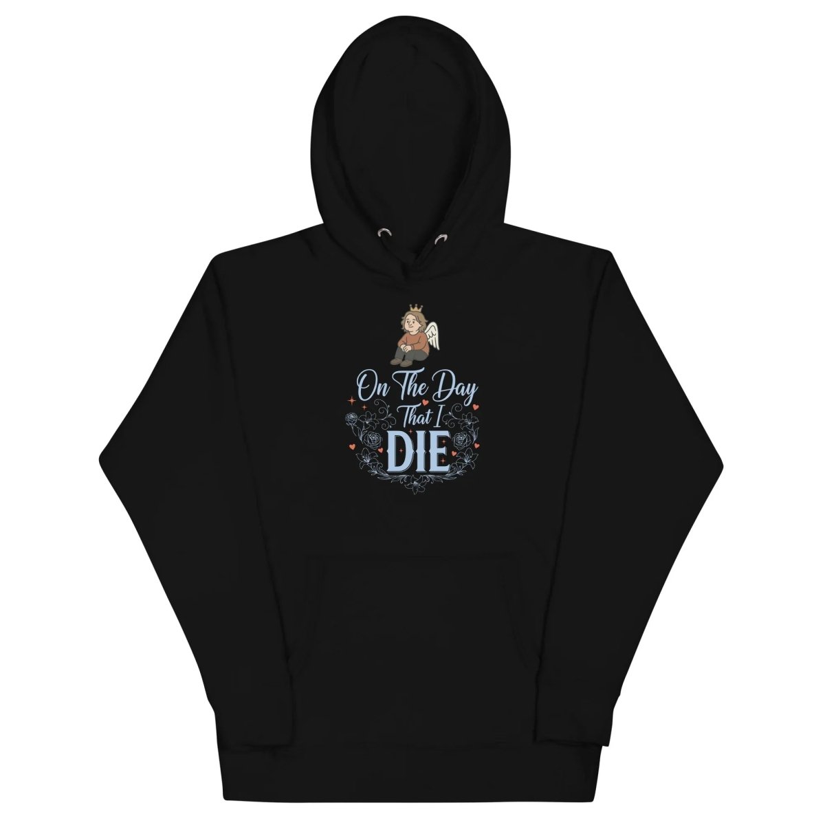 Lewis Capaldi "The Day That I Die" Lyric Hoodie – Unisex Eco-Friendly Cotton Blend Alcyone213k