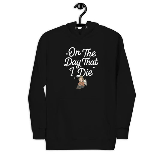 Lewis Capaldi "On The Day That I Die" Lyric Hoodie – Sustainable Unisex Sweatshirt Alcyone213k