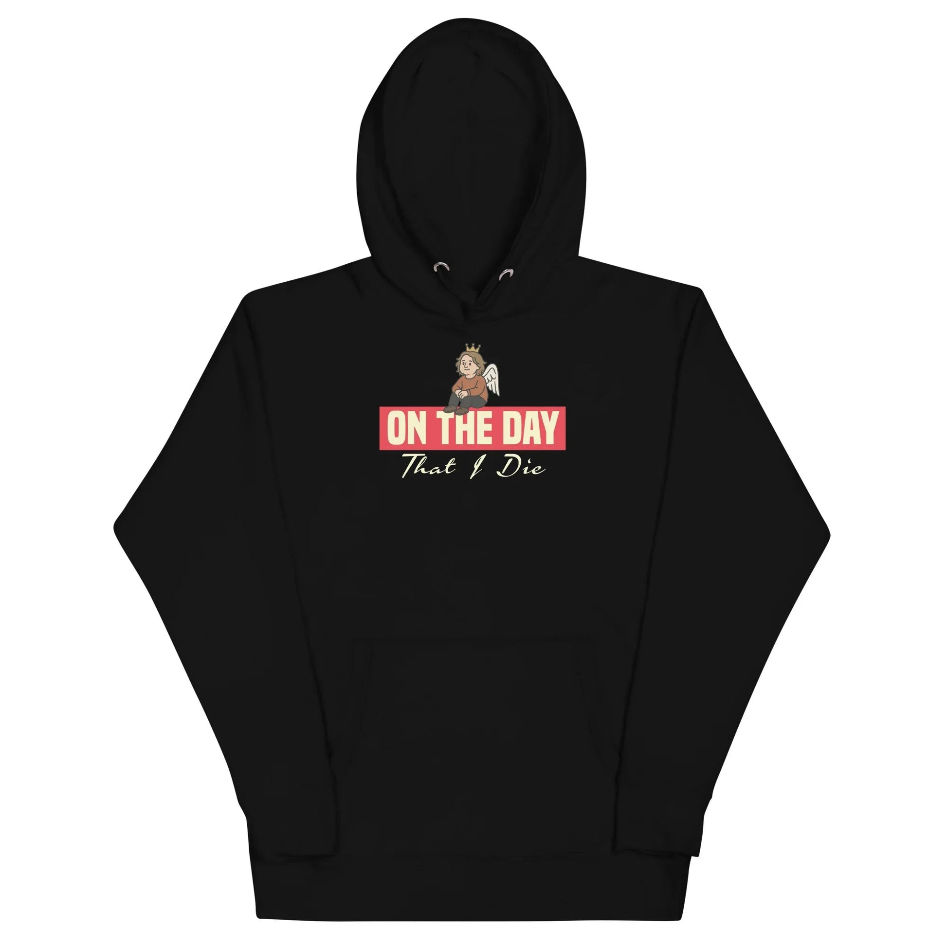 Lewis Capaldi "On The Day That I Die" Lyric Hoodie - Black Unisex Alcyone213k