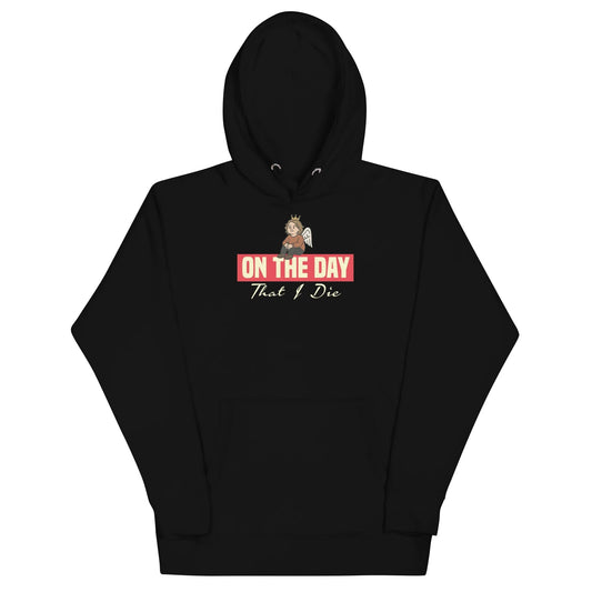 Lewis Capaldi "On The Day That I Die" Lyric Hoodie - Black Unisex Alcyone213k