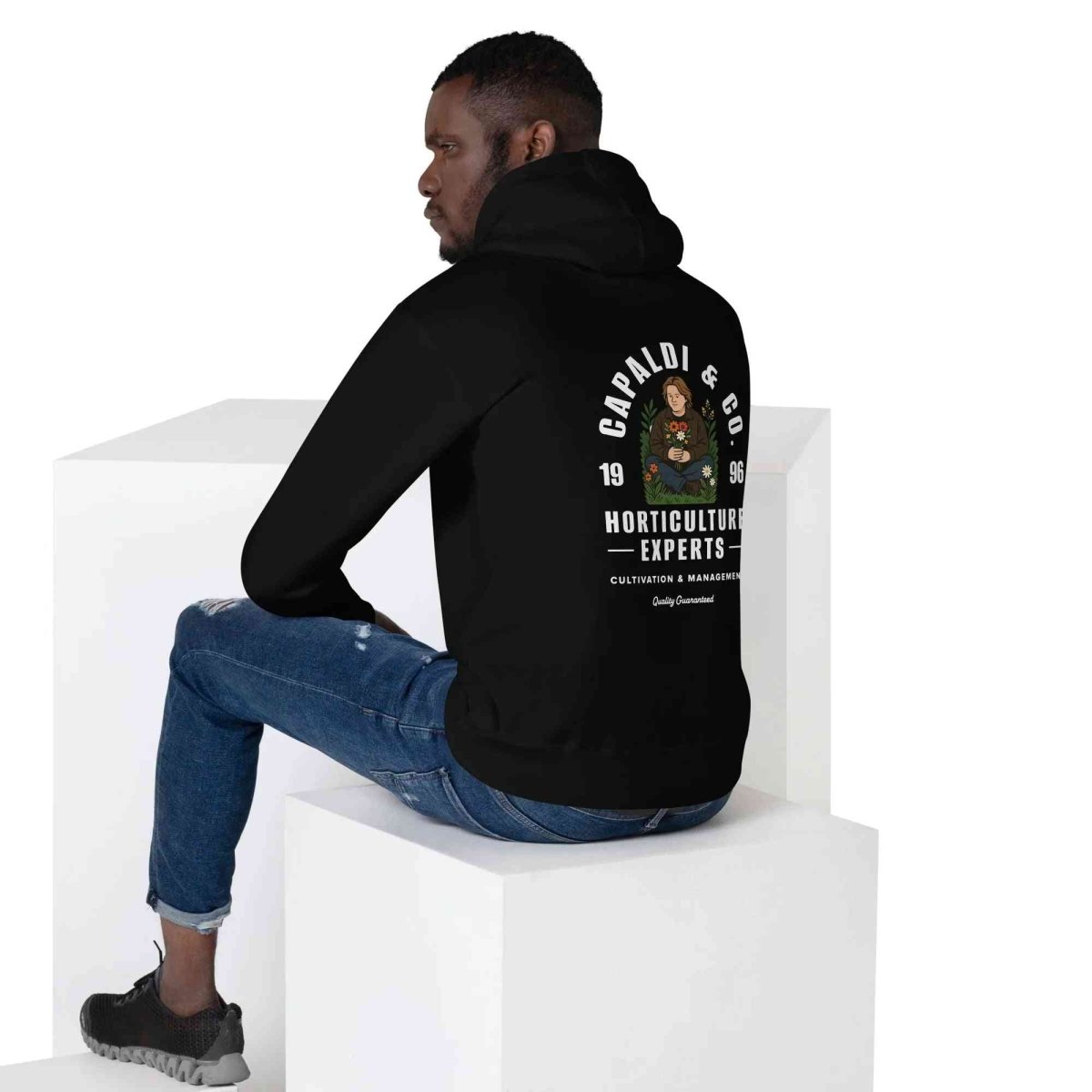 Lewis Capaldi Hoodie - Unisex Cotton-Polyester Blend with Unique Horticultural Art - Alcyone213k