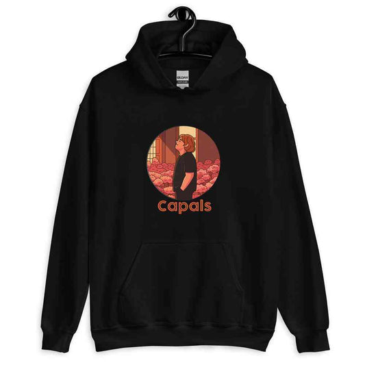 Lewis Capaldi Hoodie | Black Unisex Graphic Print Sustainable - Capals Alcyone213k