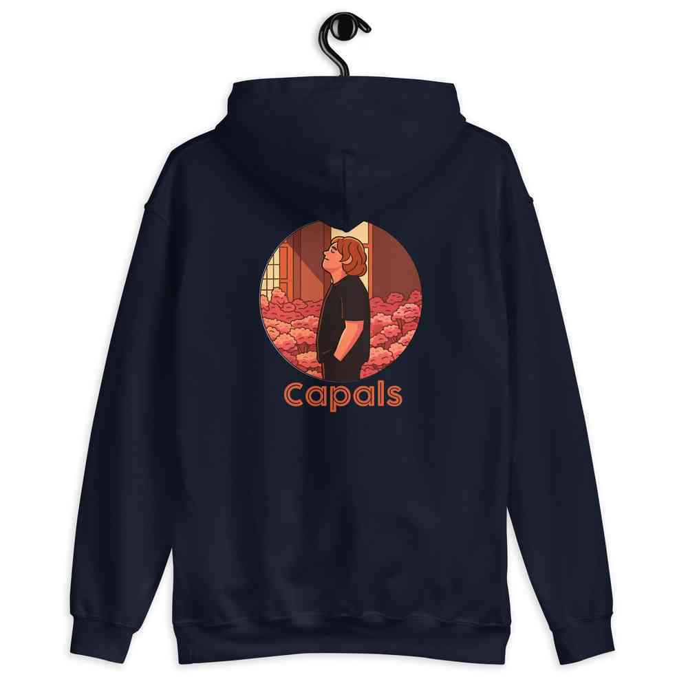 Lewis Capaldi Hoodie | Black Unisex Graphic Print Sustainable - Capals Alcyone213k