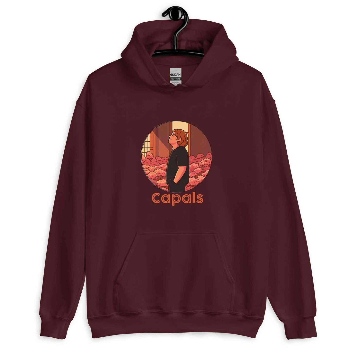 Lewis Capaldi Hoodie | Black Unisex Graphic Print Sustainable - Capals Alcyone213k