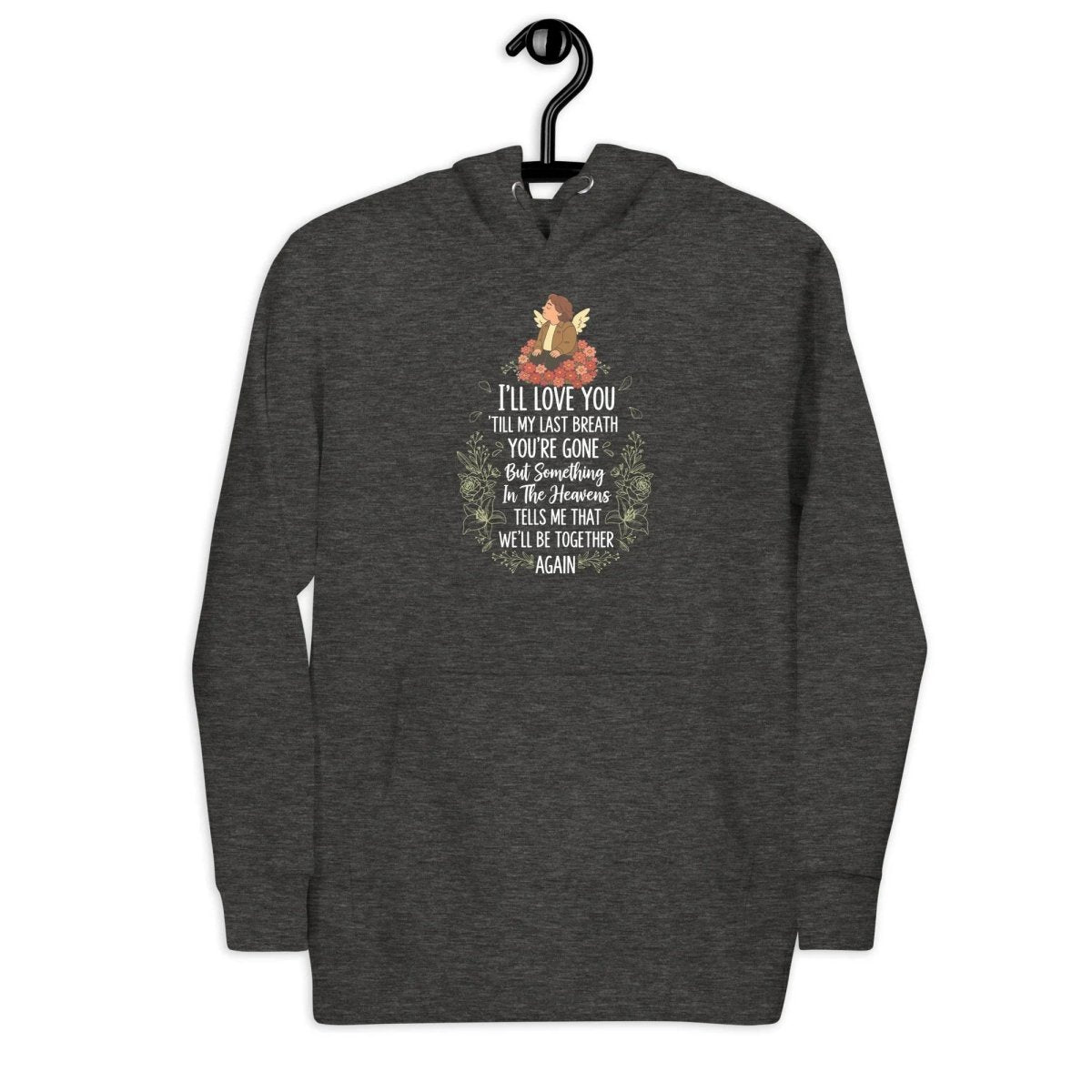 Lewis Capaldi "Something In The Heavens" Lyrics Hoodie - Eco-Friendly Cotton Alcyone213k