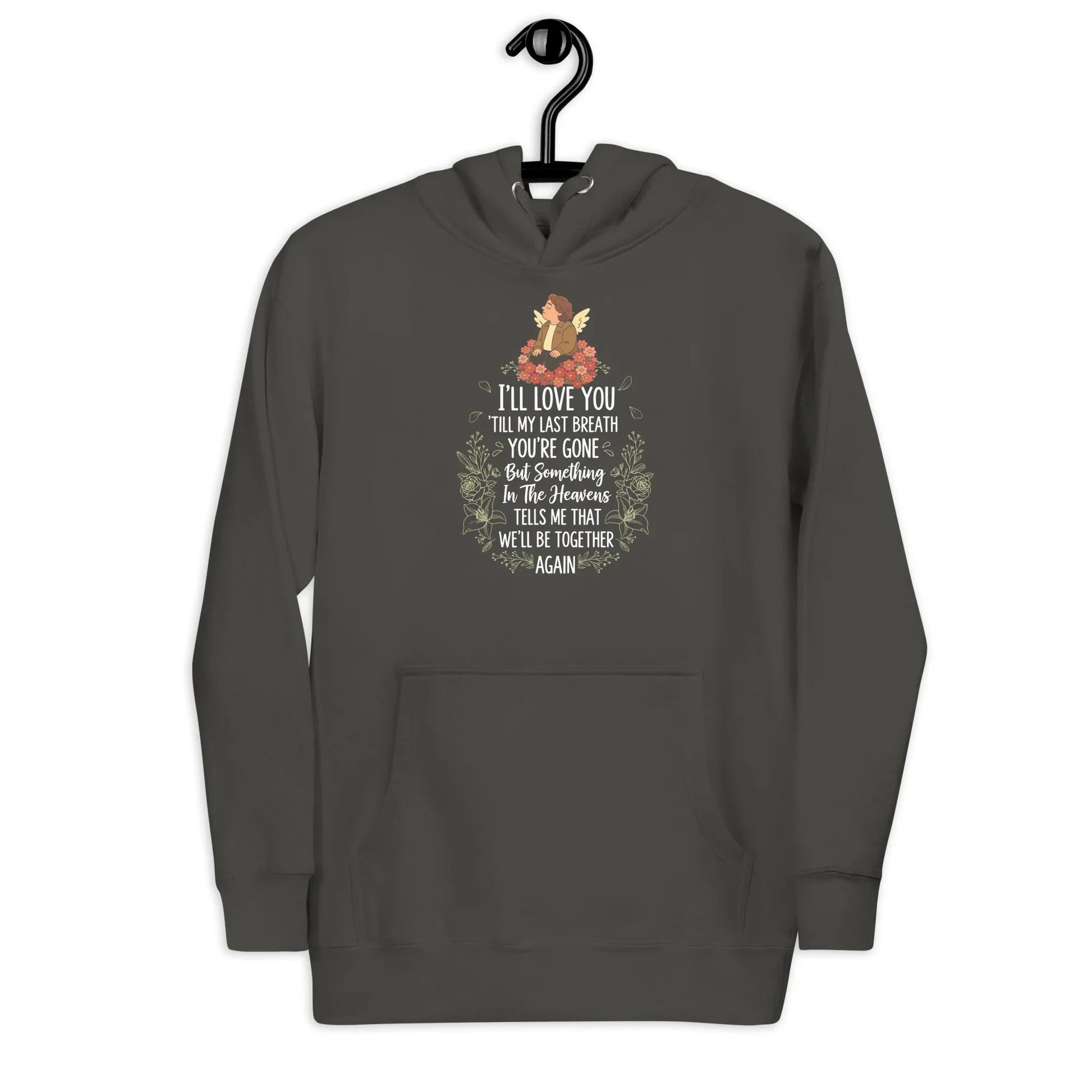 Lewis Capaldi "Something In The Heavens" Lyrics Hoodie - Eco-Friendly Cotton Alcyone213k
