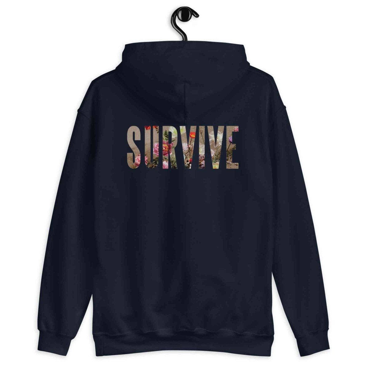 Lewis Capaldi "Survive" Lyrics Hoodie | Alcyone213k Black Unisex Alcyone213k