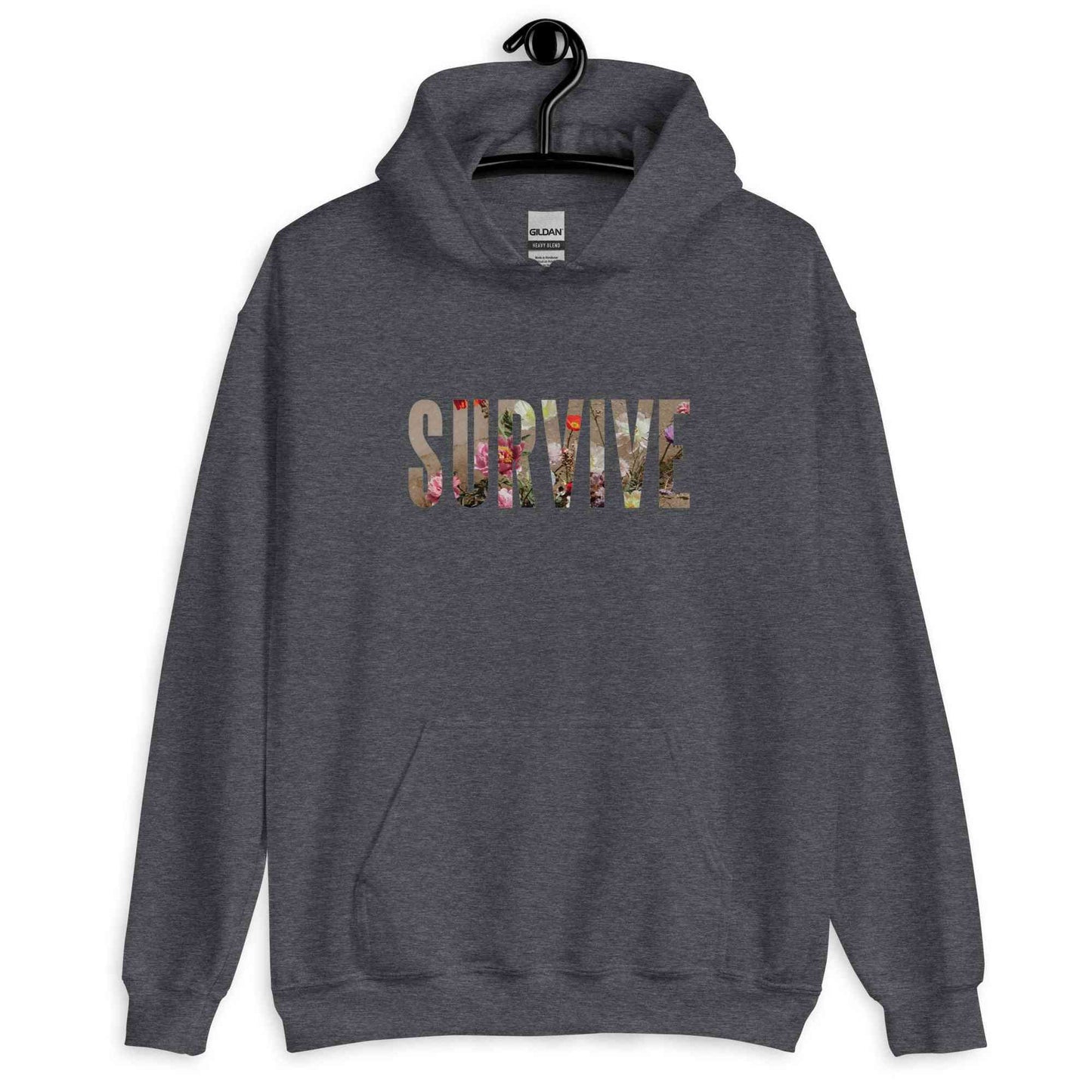 Lewis Capaldi "Survive" Lyrics Hoodie | Alcyone213k Black Unisex Alcyone213k