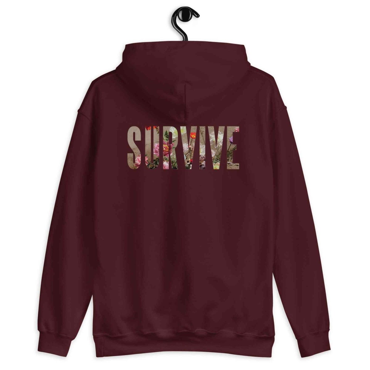 Lewis Capaldi "Survive" Lyrics Hoodie | Alcyone213k Black Unisex Alcyone213k