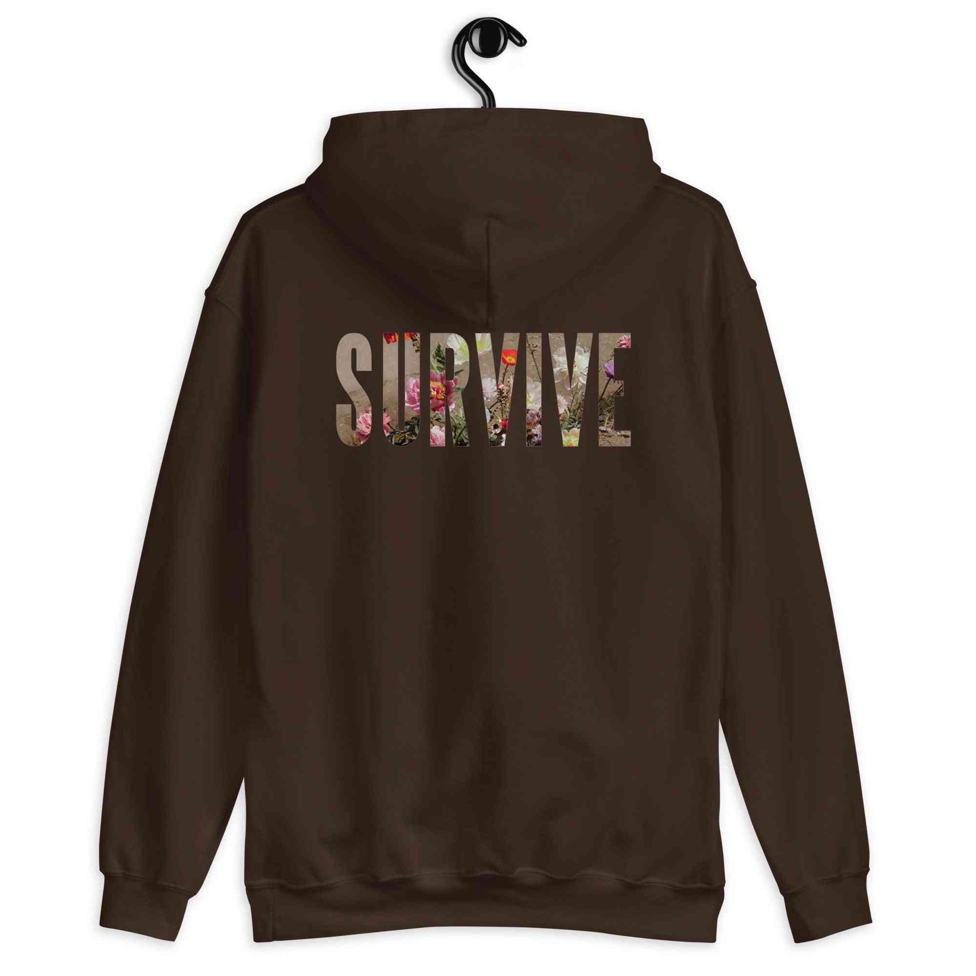Lewis Capaldi "Survive" Lyrics Hoodie | Alcyone213k Black Unisex Alcyone213k