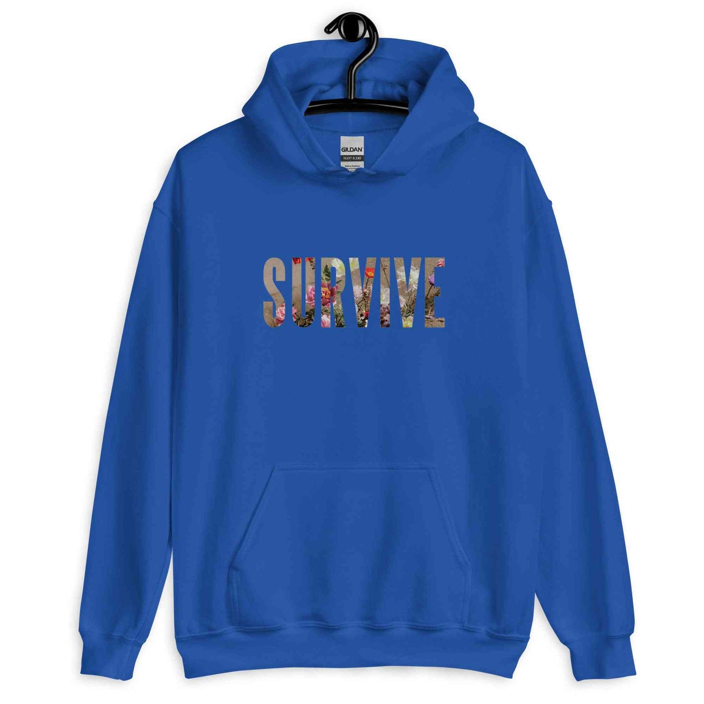 Lewis Capaldi "Survive" Lyrics Hoodie | Alcyone213k Black Unisex Alcyone213k