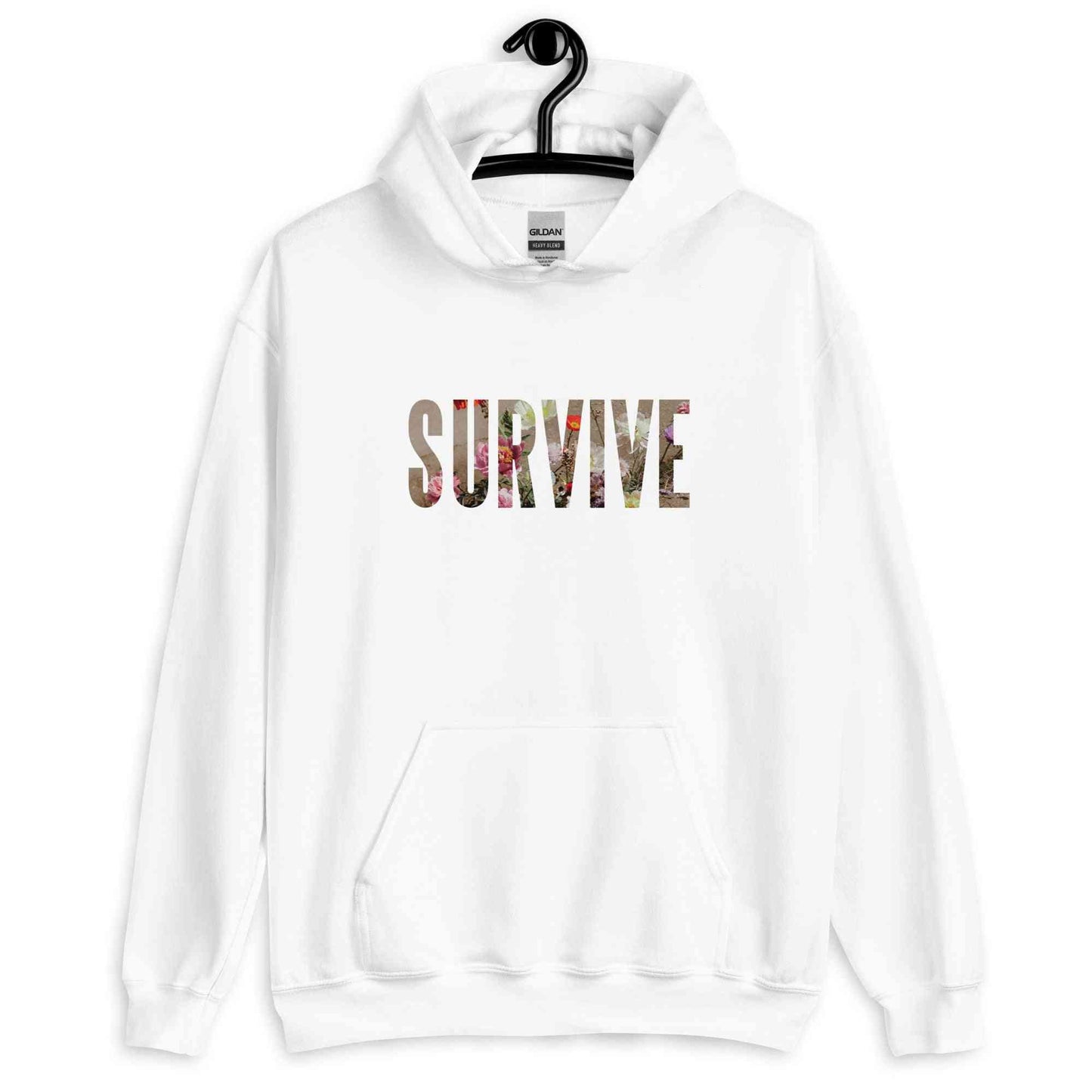 Lewis Capaldi "Survive" Lyrics Hoodie | Alcyone213k Black Unisex Alcyone213k