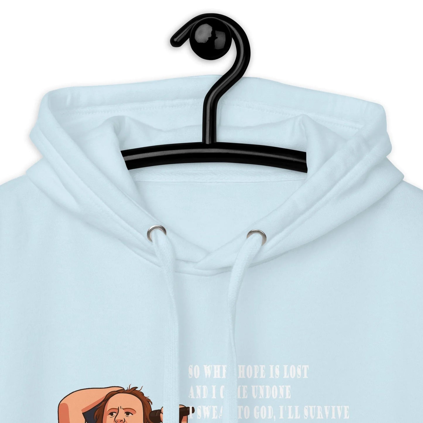 Lewis Capaldi "Survive" Lyrics Hoodie - Sustainable Unisex Sweatshirt Alcyone213k