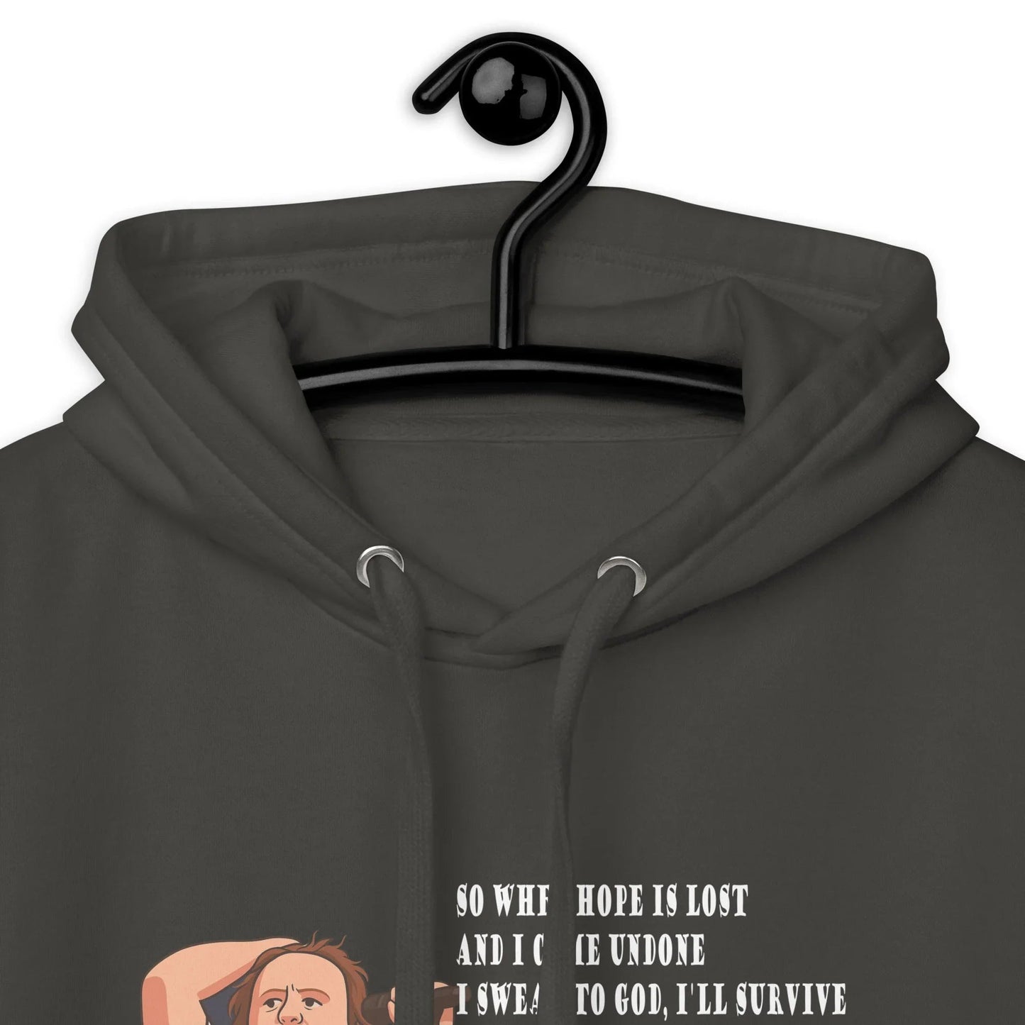 Lewis Capaldi "Survive" Lyrics Hoodie - Sustainable Unisex Sweatshirt Alcyone213k