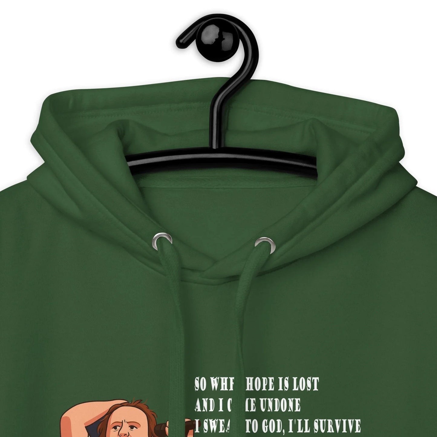 Lewis Capaldi "Survive" Lyrics Hoodie - Sustainable Unisex Sweatshirt Alcyone213k