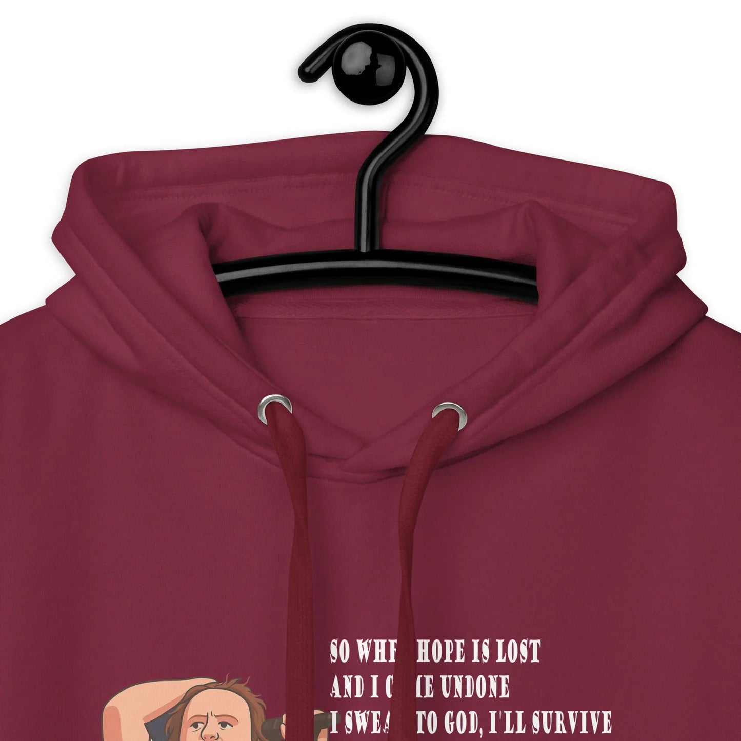 Lewis Capaldi "Survive" Lyrics Hoodie - Sustainable Unisex Sweatshirt Alcyone213k