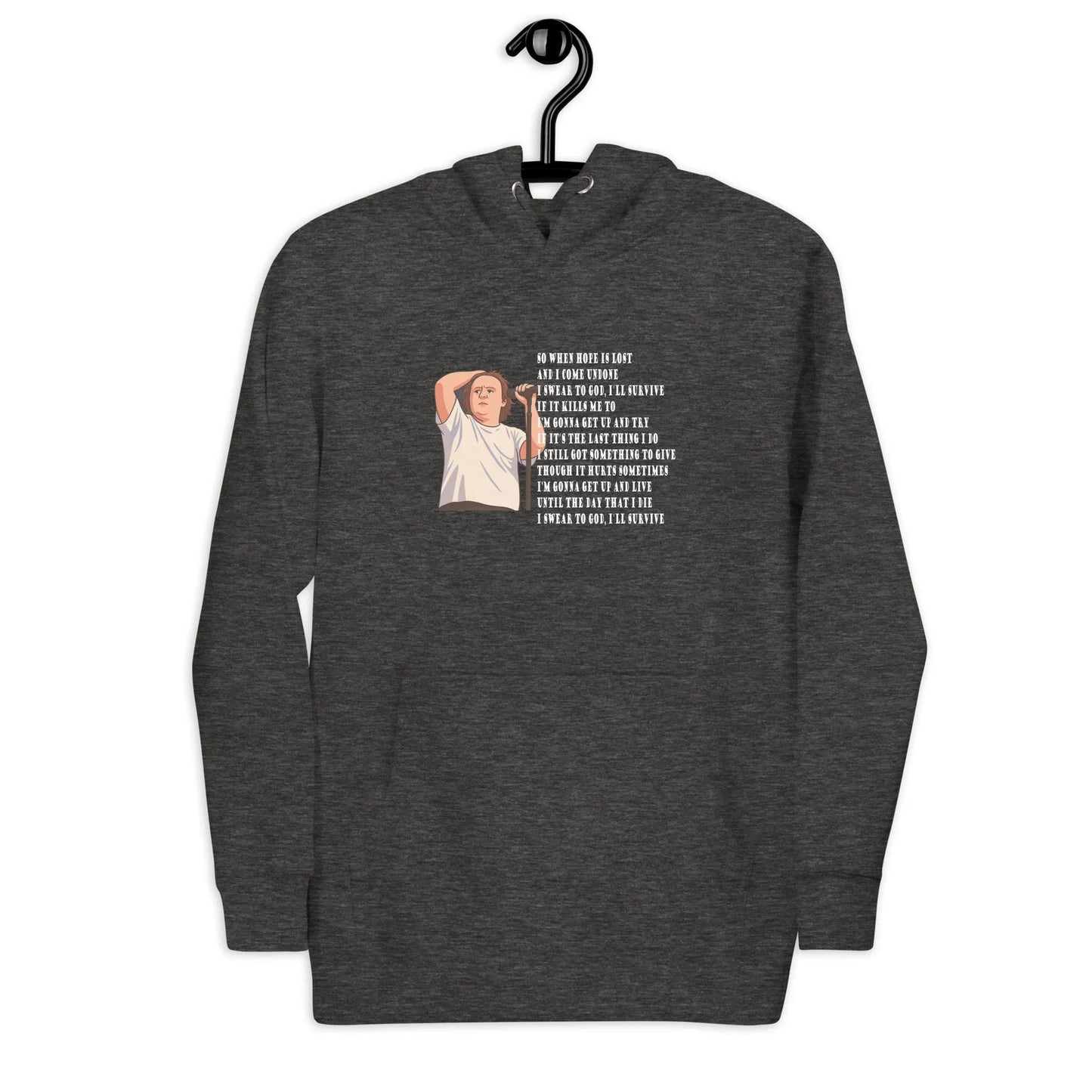 Lewis Capaldi "Survive" Lyrics Hoodie - Sustainable Unisex Sweatshirt Alcyone213k