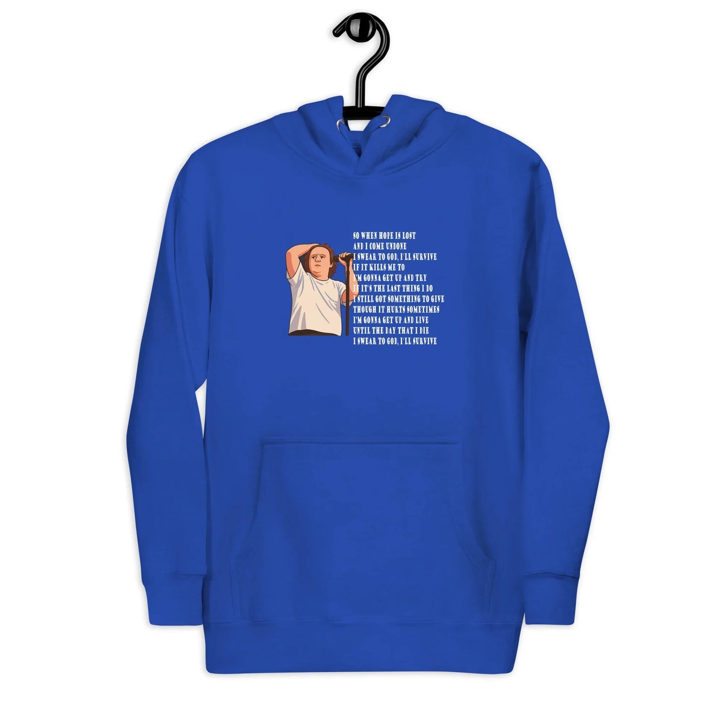 Lewis Capaldi "Survive" Lyrics Hoodie - Sustainable Unisex Sweatshirt Alcyone213k