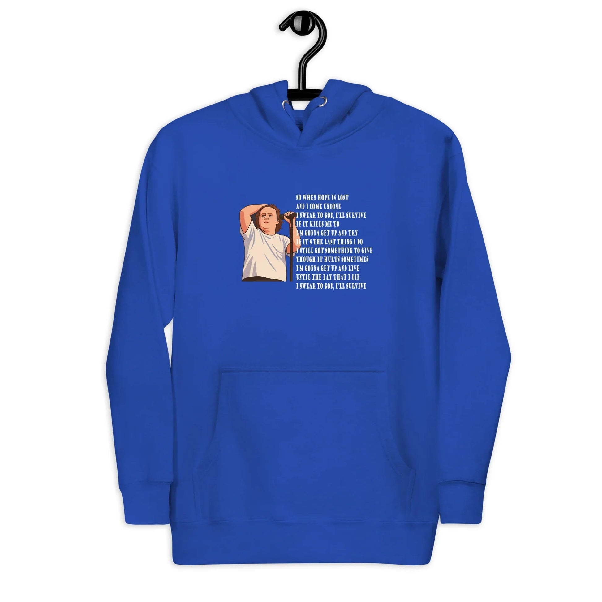 Lewis Capaldi "Survive" Lyrics Hoodie - Sustainable Unisex Sweatshirt Alcyone213k
