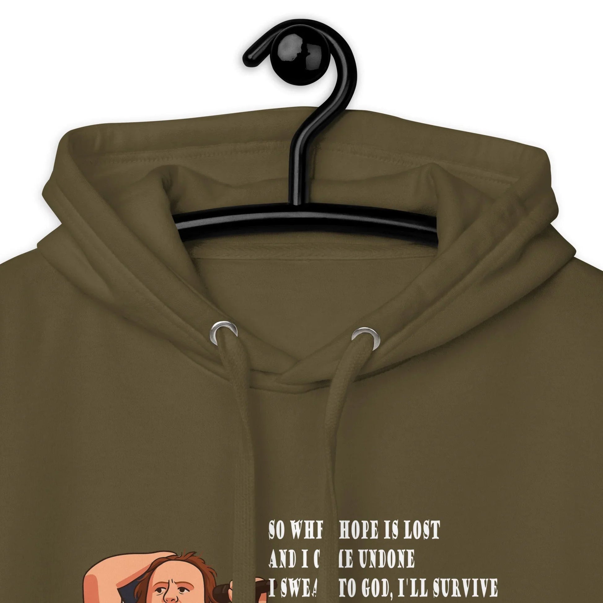 Lewis Capaldi "Survive" Lyrics Hoodie - Sustainable Unisex Sweatshirt Alcyone213k