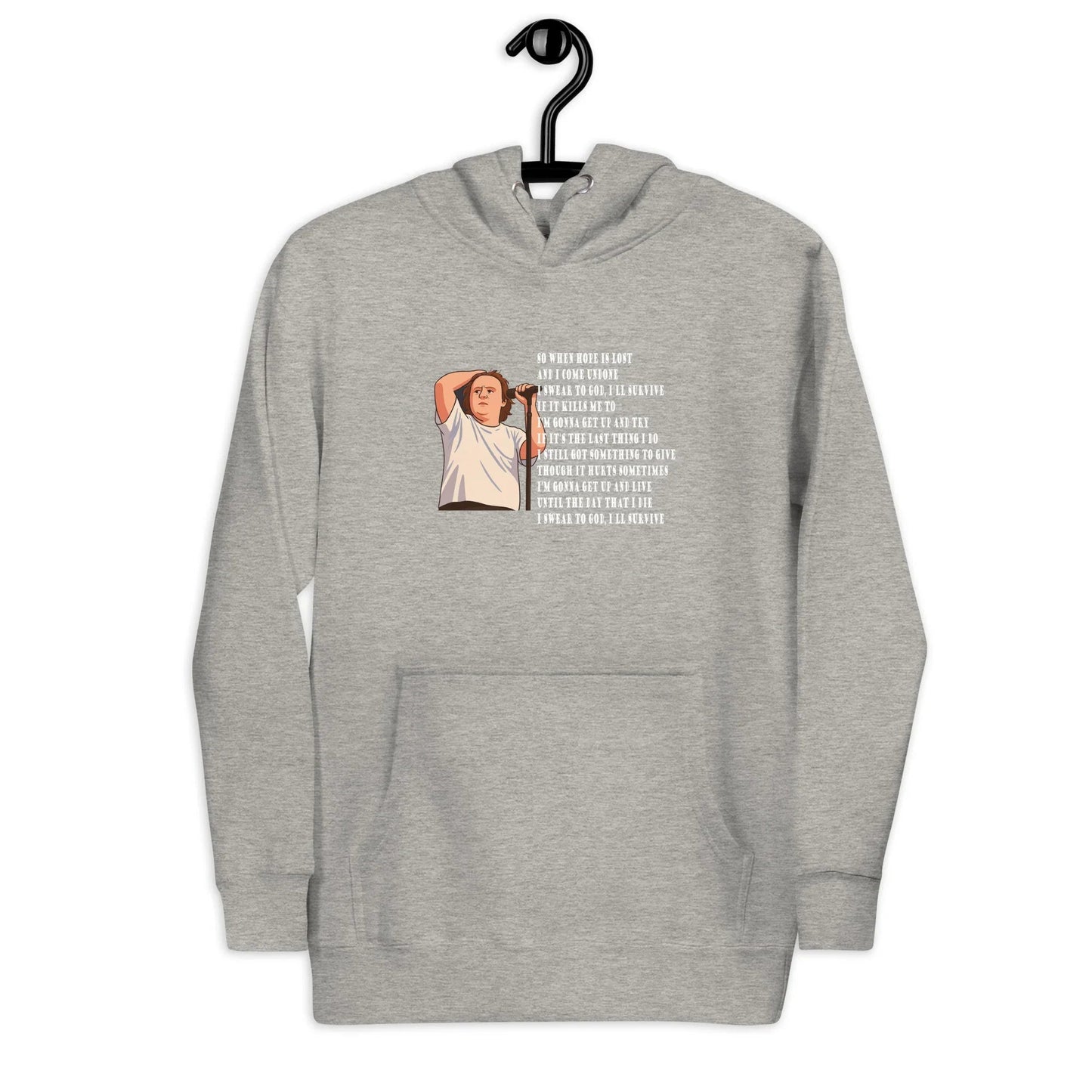 Lewis Capaldi "Survive" Lyrics Hoodie - Sustainable Unisex Sweatshirt Alcyone213k