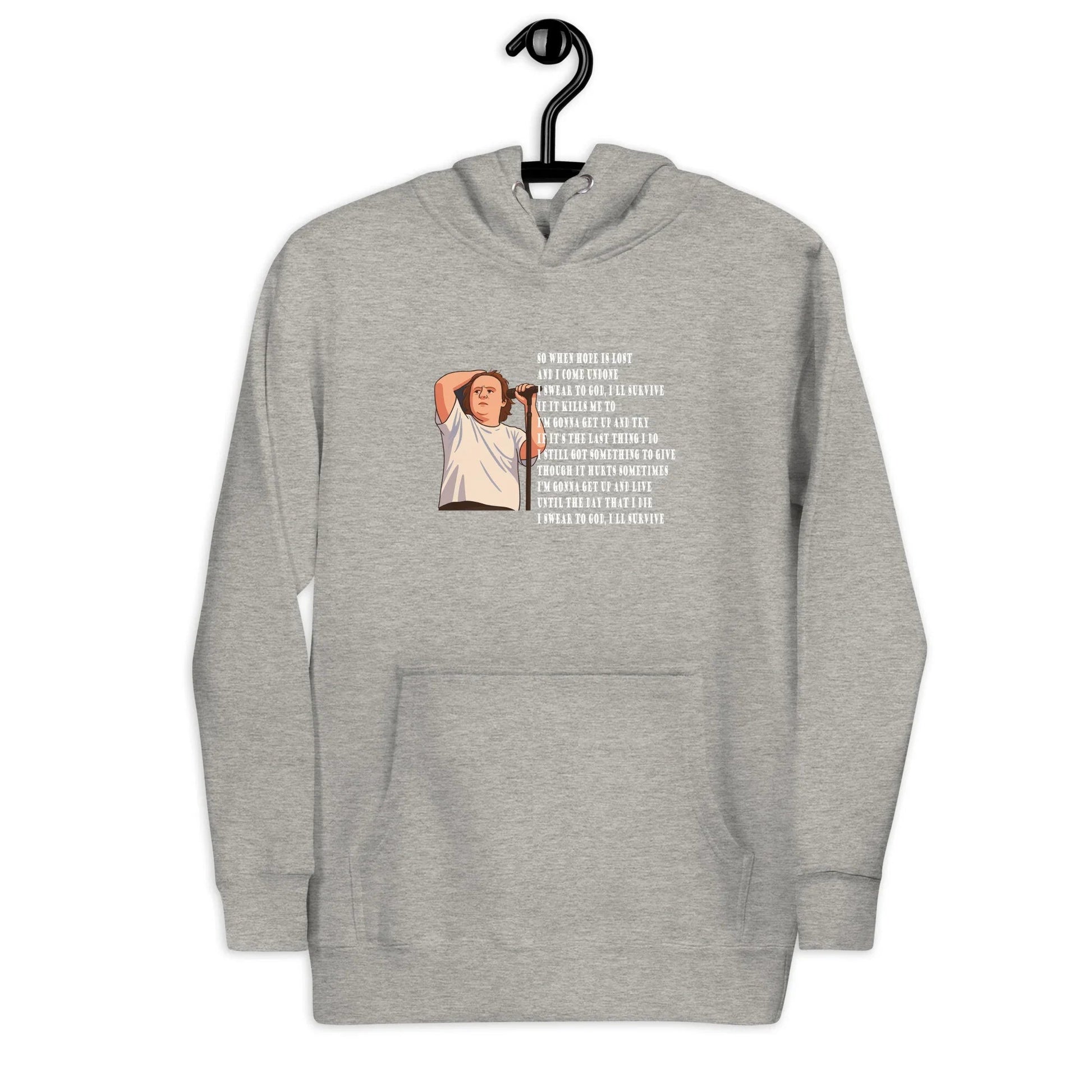 Lewis Capaldi "Survive" Lyrics Hoodie - Sustainable Unisex Sweatshirt Alcyone213k
