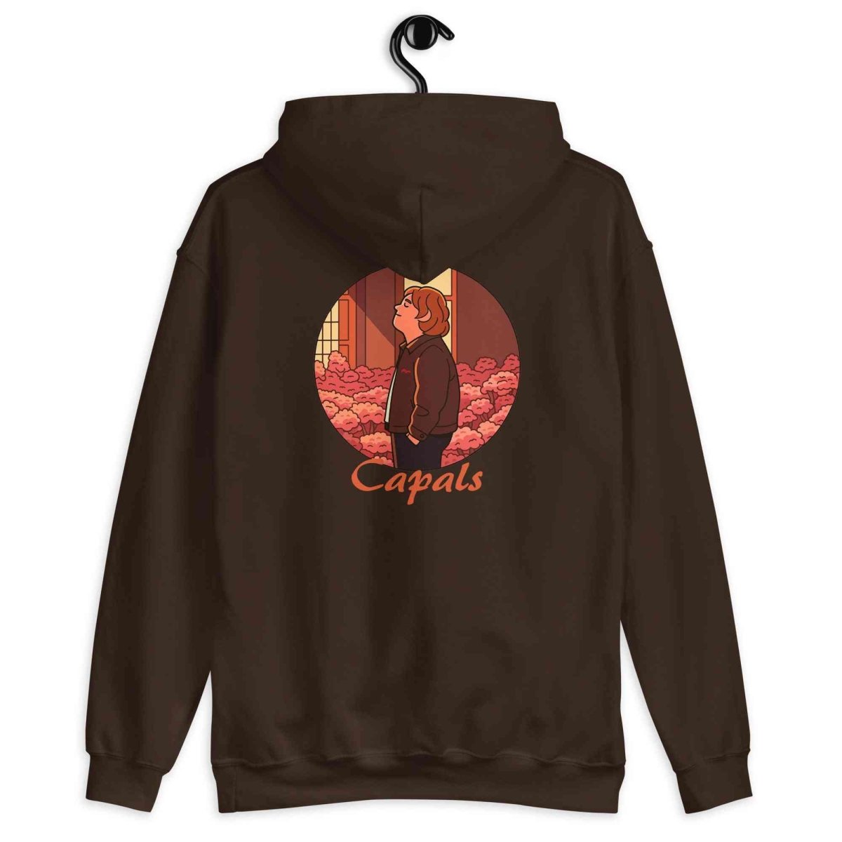 Lewis Capaldi Hoodie | Unisex Retro Graphic Sweatshirt - Black - Capals Alcyone213k