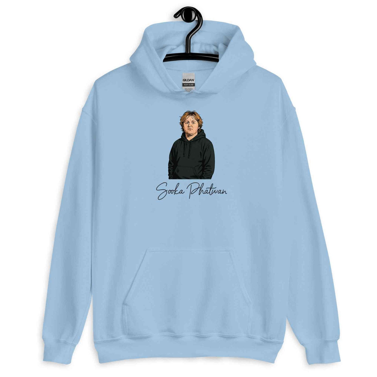 Lewis Capaldi Hoodie - Red Sustainable Unisex Music Fan Apparel by Alcyone213k - Alcyone213k