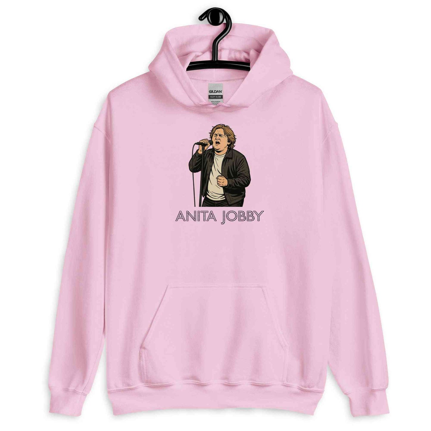 Lewis Capaldi Anita Jobby Graphic Hoodie - Unisex Eco-Friendly Cotton Blend Alcyone213k