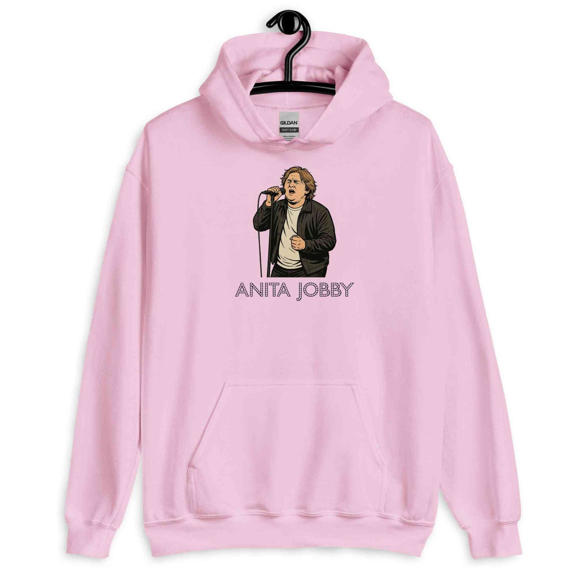 Lewis Capaldi Anita Jobby Graphic Hoodie - Unisex Eco-Friendly Cotton Blend Alcyone213k