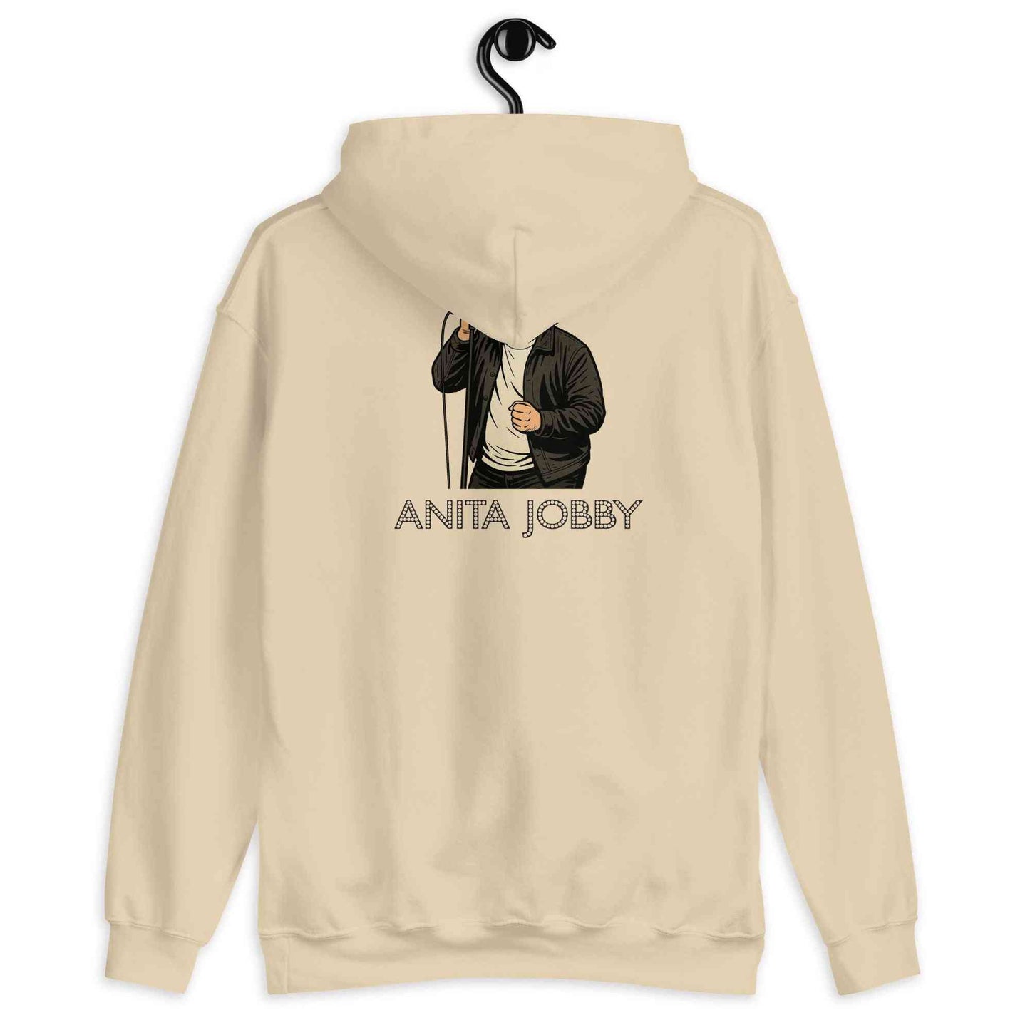 Lewis Capaldi Anita Jobby Graphic Hoodie - Unisex Eco-Friendly Cotton Blend Alcyone213k