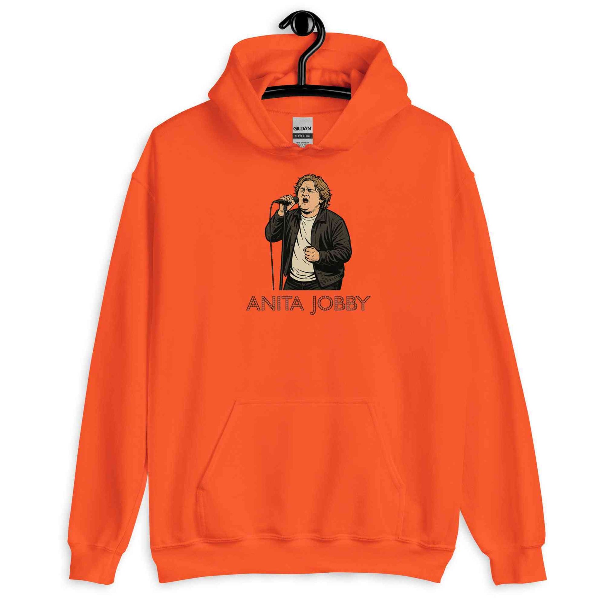 Lewis Capaldi Anita Jobby Graphic Hoodie - Unisex Eco-Friendly Cotton Blend Alcyone213k