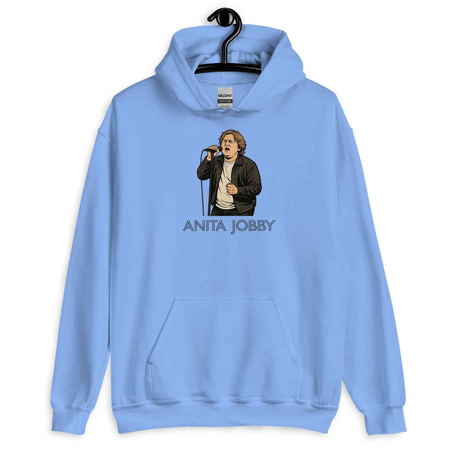 Lewis Capaldi Anita Jobby Graphic Hoodie - Unisex Eco-Friendly Cotton Blend Alcyone213k