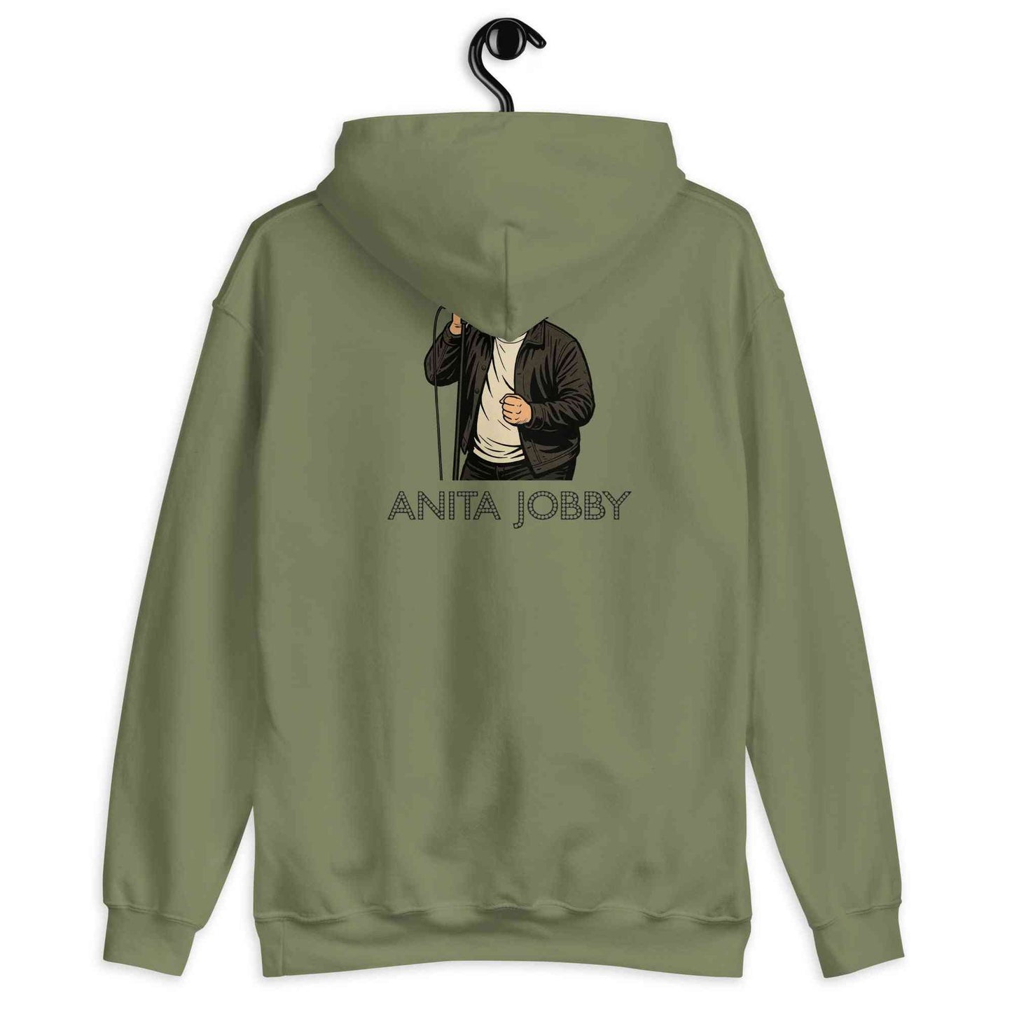 Lewis Capaldi Anita Jobby Graphic Hoodie - Unisex Eco-Friendly Cotton Blend Alcyone213k