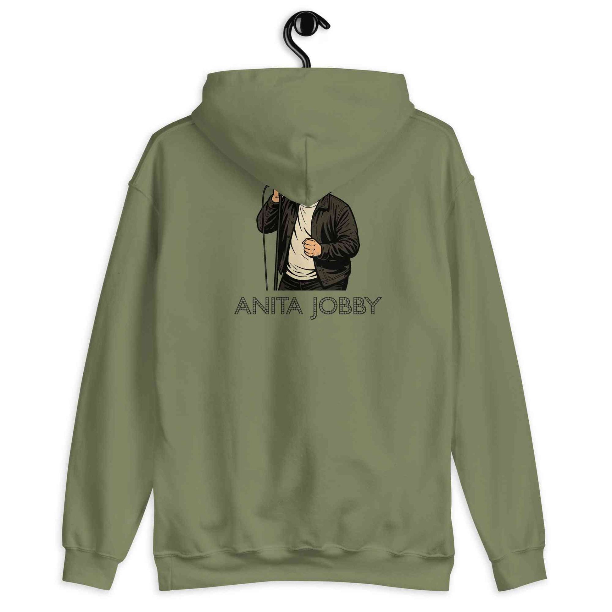 Lewis Capaldi Anita Jobby Graphic Hoodie - Unisex Eco-Friendly Cotton Blend Alcyone213k