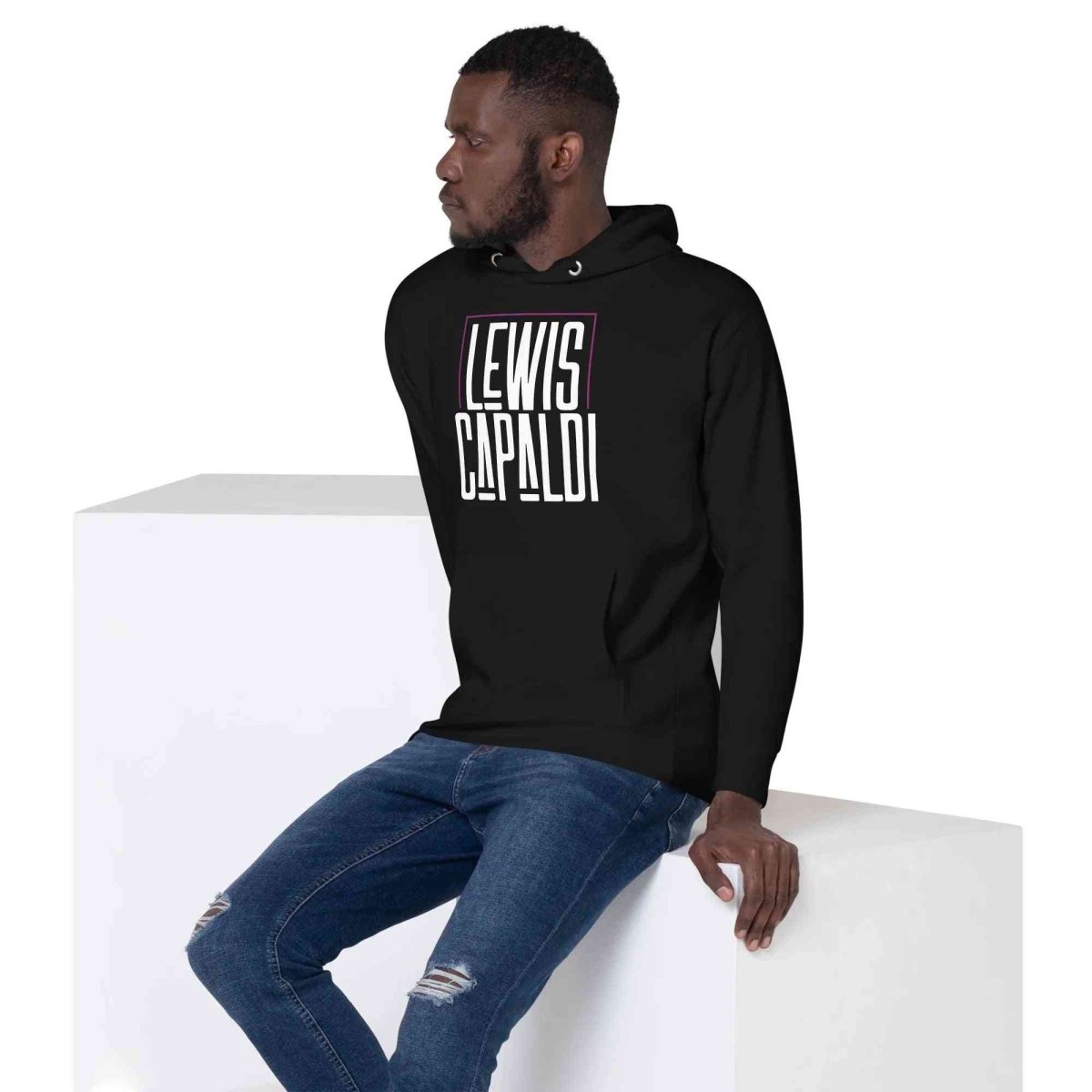 Lewis Capaldi Unisex Eco-Friendly Hoodie - 65% Cotton Blend for Sustainable Style - Alcyone213k