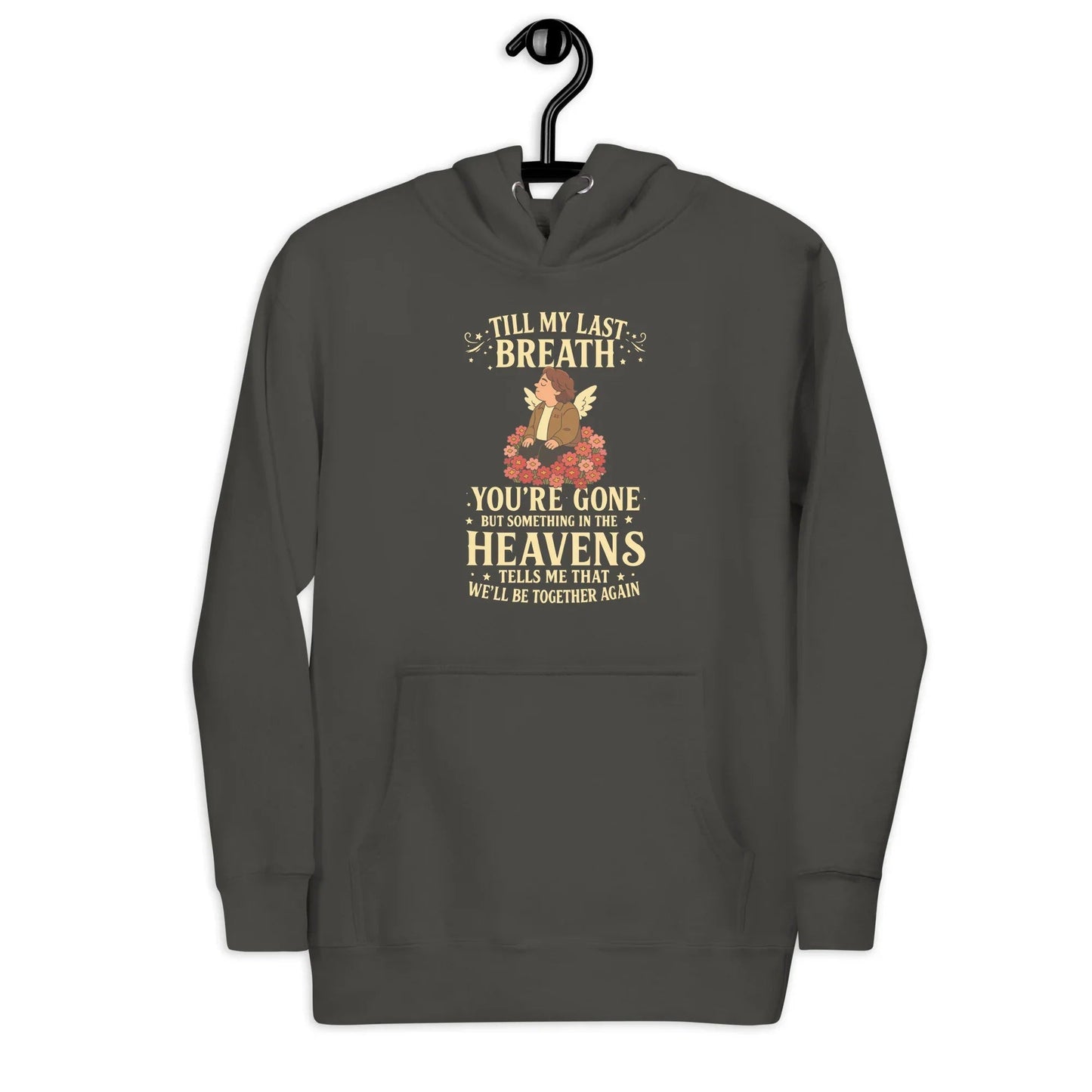 Lewis Capaldi Hoodie - "Something In The Heavens" Lyrics Unisex Sweatshirt Alcyone213k