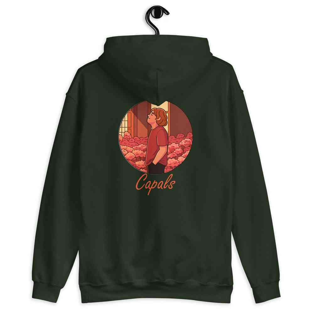 Lewis Capaldi Unisex Black Hoodie - Sustainable Eco-Friendly Fan Merch - Capals Alcyone213k