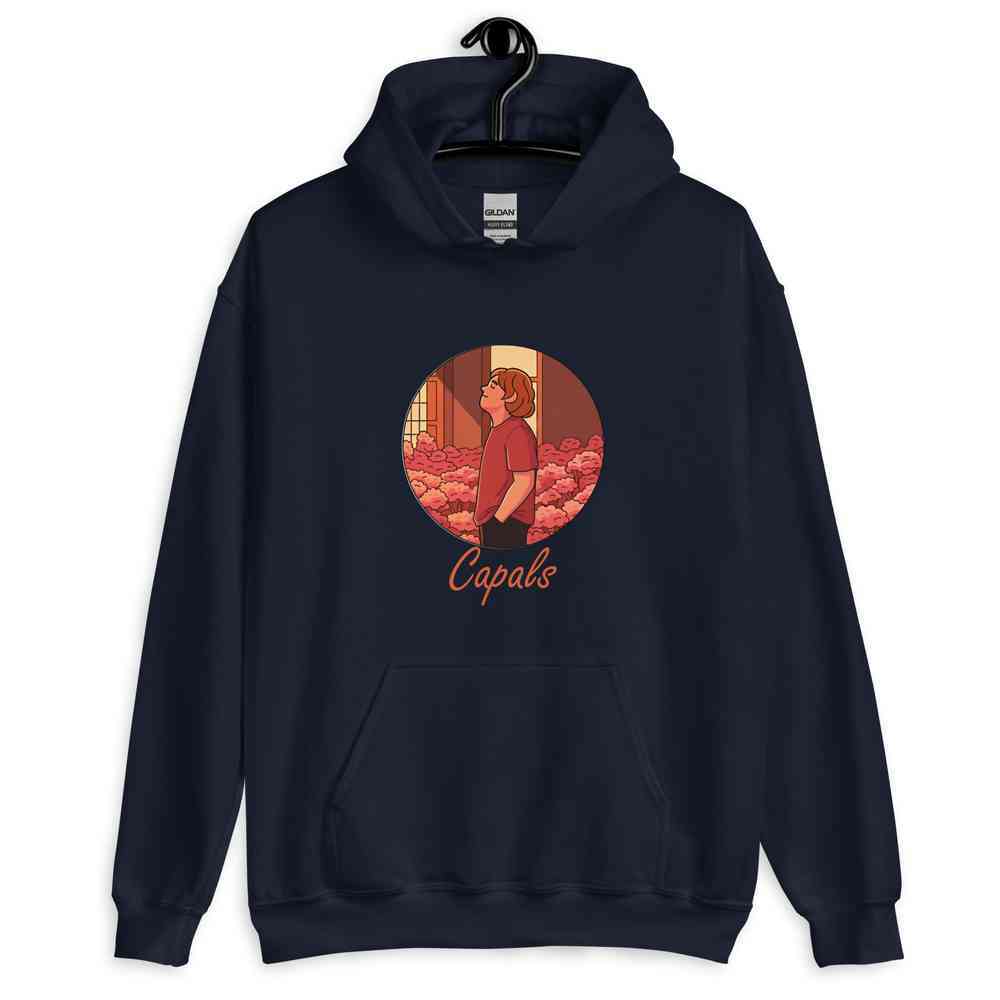Lewis Capaldi Unisex Black Hoodie - Sustainable Eco-Friendly Fan Merch - Capals Alcyone213k