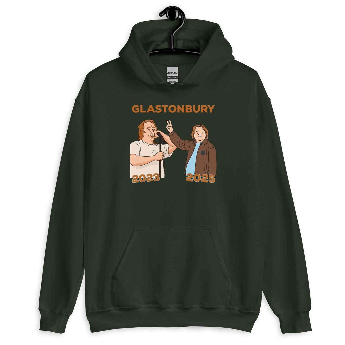 Lewis Capaldi Glastonbury Special Hoodie - Unisex Eco-Friendly Cotton Blend Alcyone213k