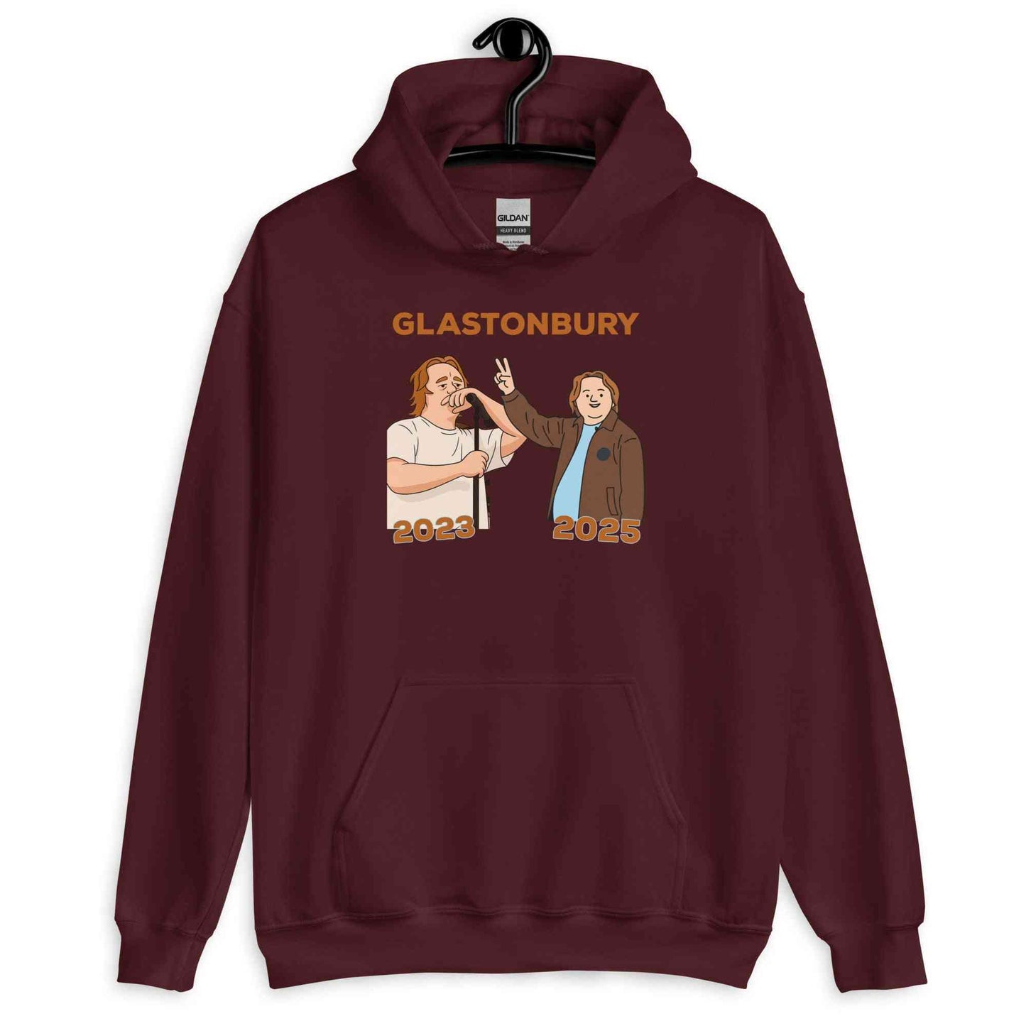 Lewis Capaldi Glastonbury Special Hoodie - Unisex Eco-Friendly Cotton Blend Alcyone213k