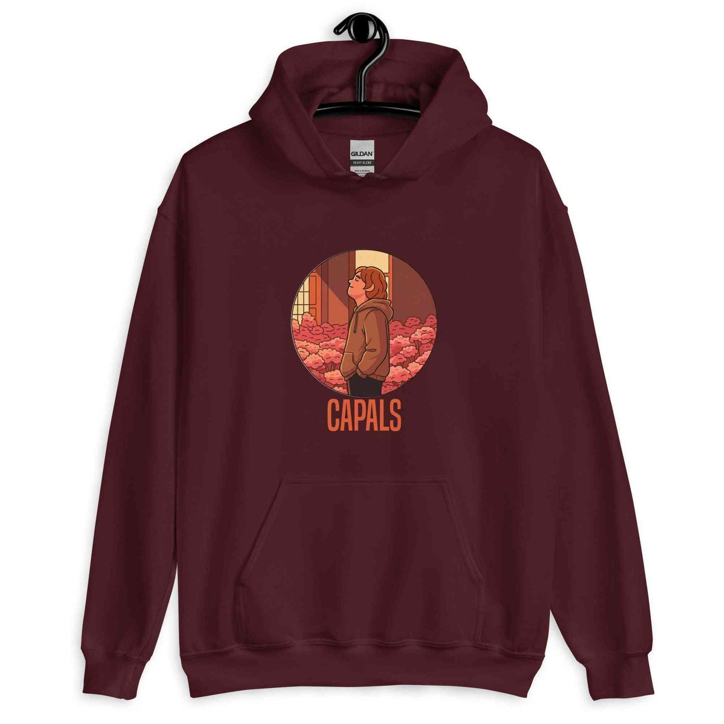 Lewis Capaldi Hoodie - Unisex Eco-Friendly Cotton-Poly Blend - Capals Alcyone213k