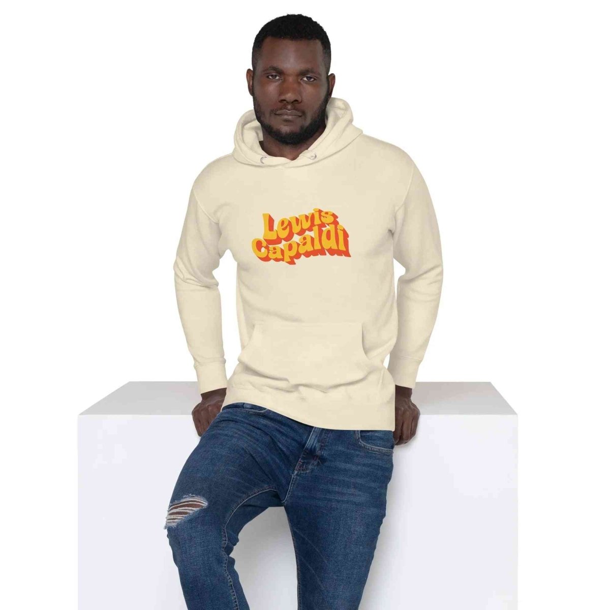 Lewis Capaldi Hoodie - Unisex Eco-Friendly Cotton Blend for Sustainable Style & Fandom - Alcyone213k