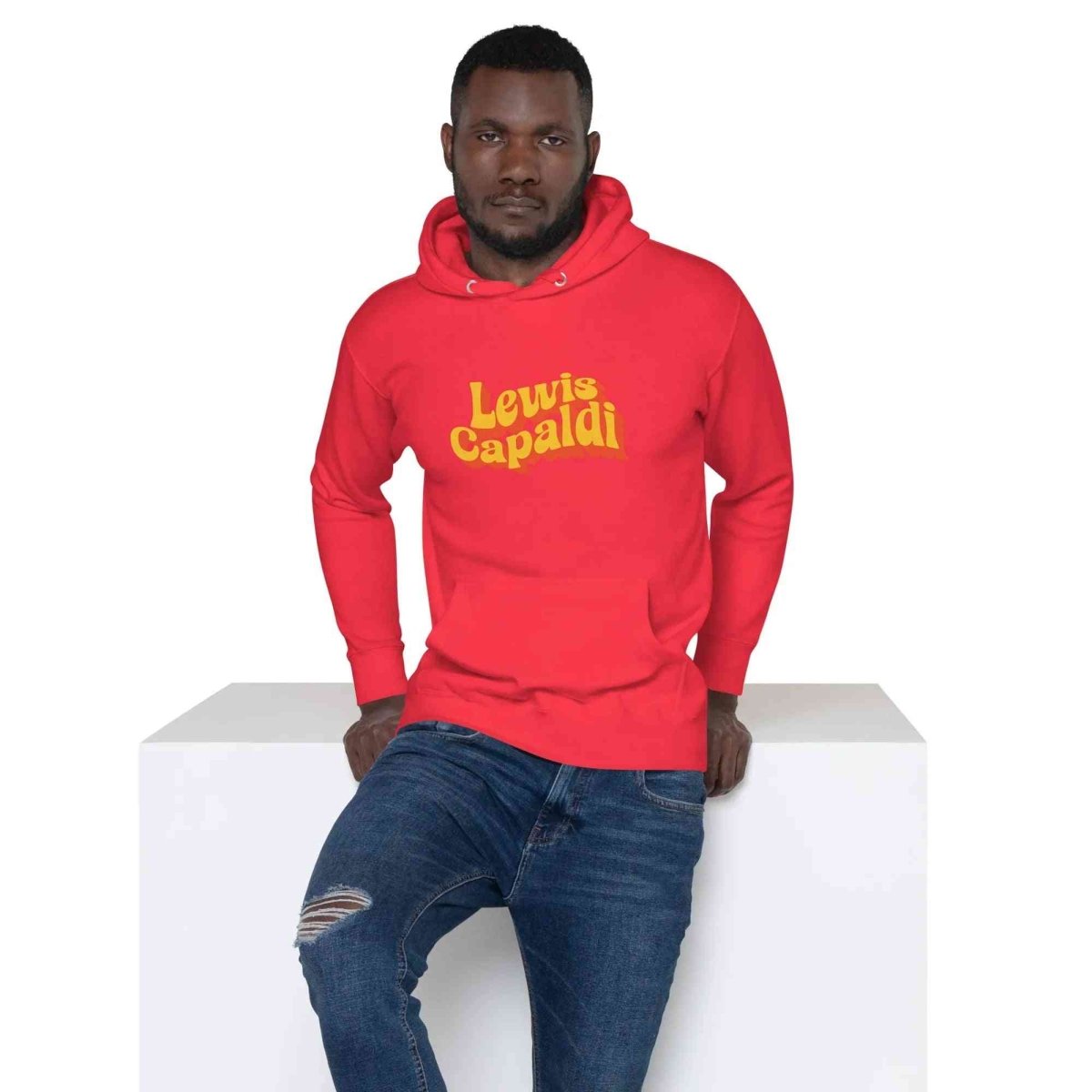 Lewis Capaldi Hoodie - Unisex Eco-Friendly Cotton Blend for Sustainable Style & Fandom - Alcyone213k
