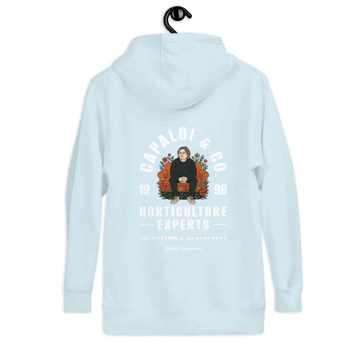 Lewis Capaldi Unisex Hoodie - Sustainable Black Fan Apparel for Eco-Conscious Music Lovers - Alcyone213k