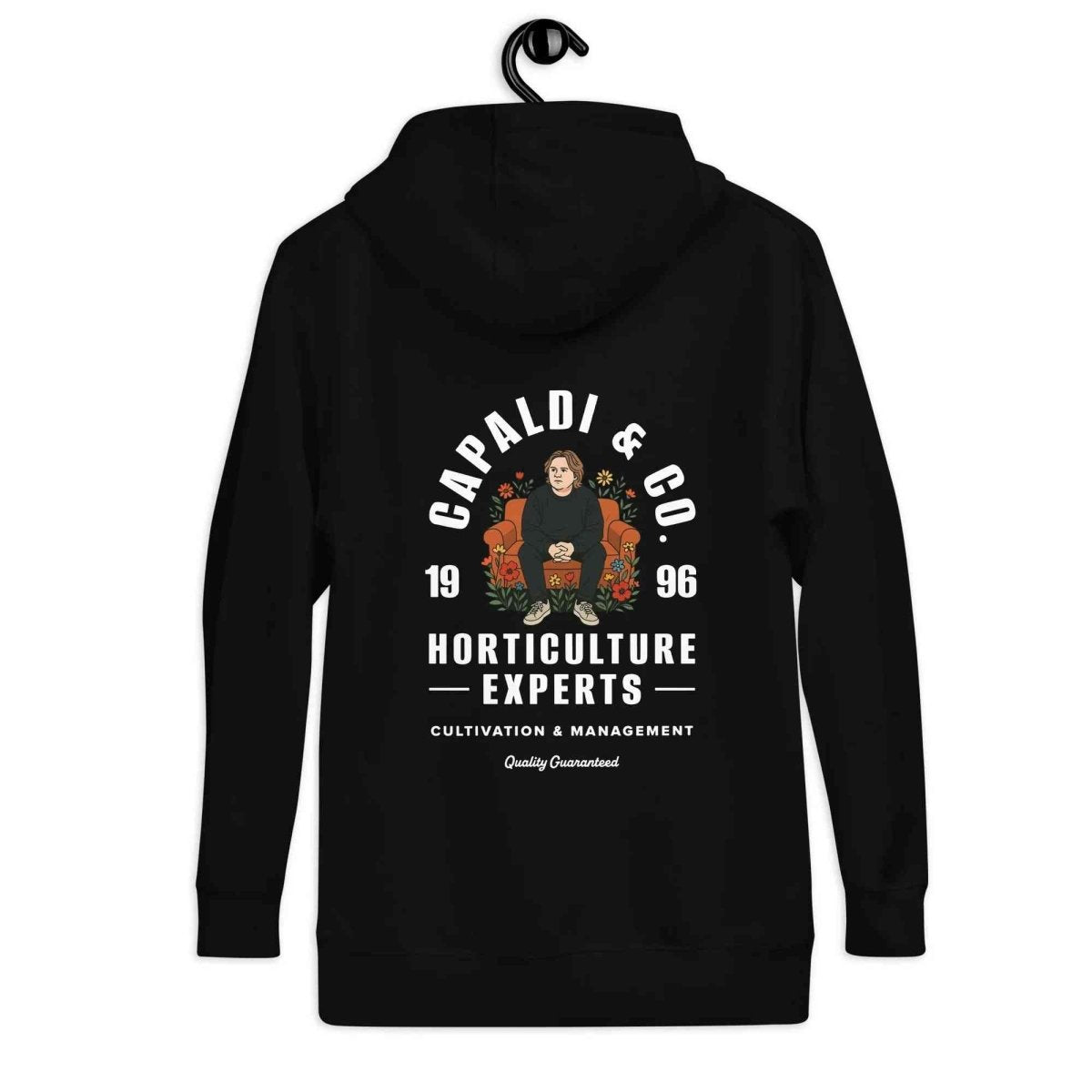 Lewis Capaldi Unisex Hoodie - Sustainable Black Fan Apparel for Eco-Conscious Music Lovers - Alcyone213k