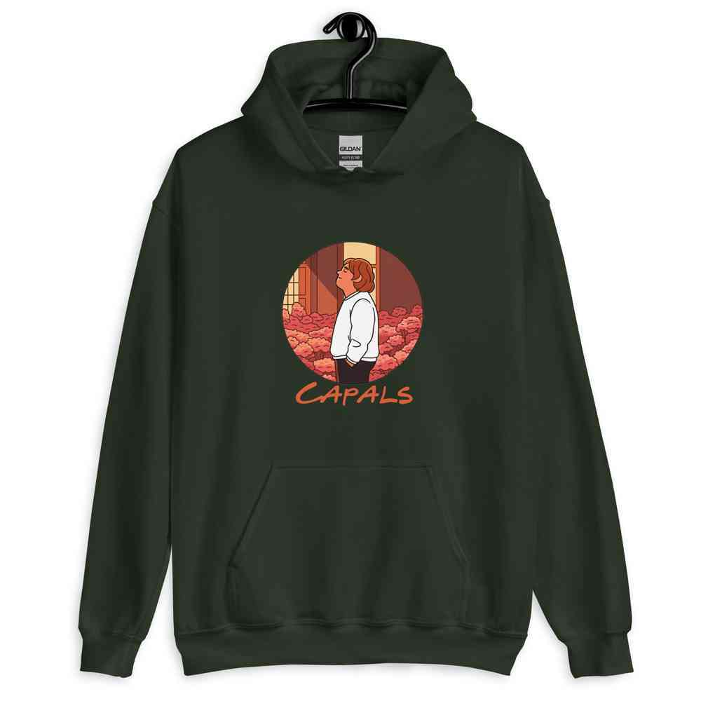 Lewis Capaldi Hoodie | Black Cotton-Poly Blend Unisex Graphic Sweatshirt - Capals Alcyone213k