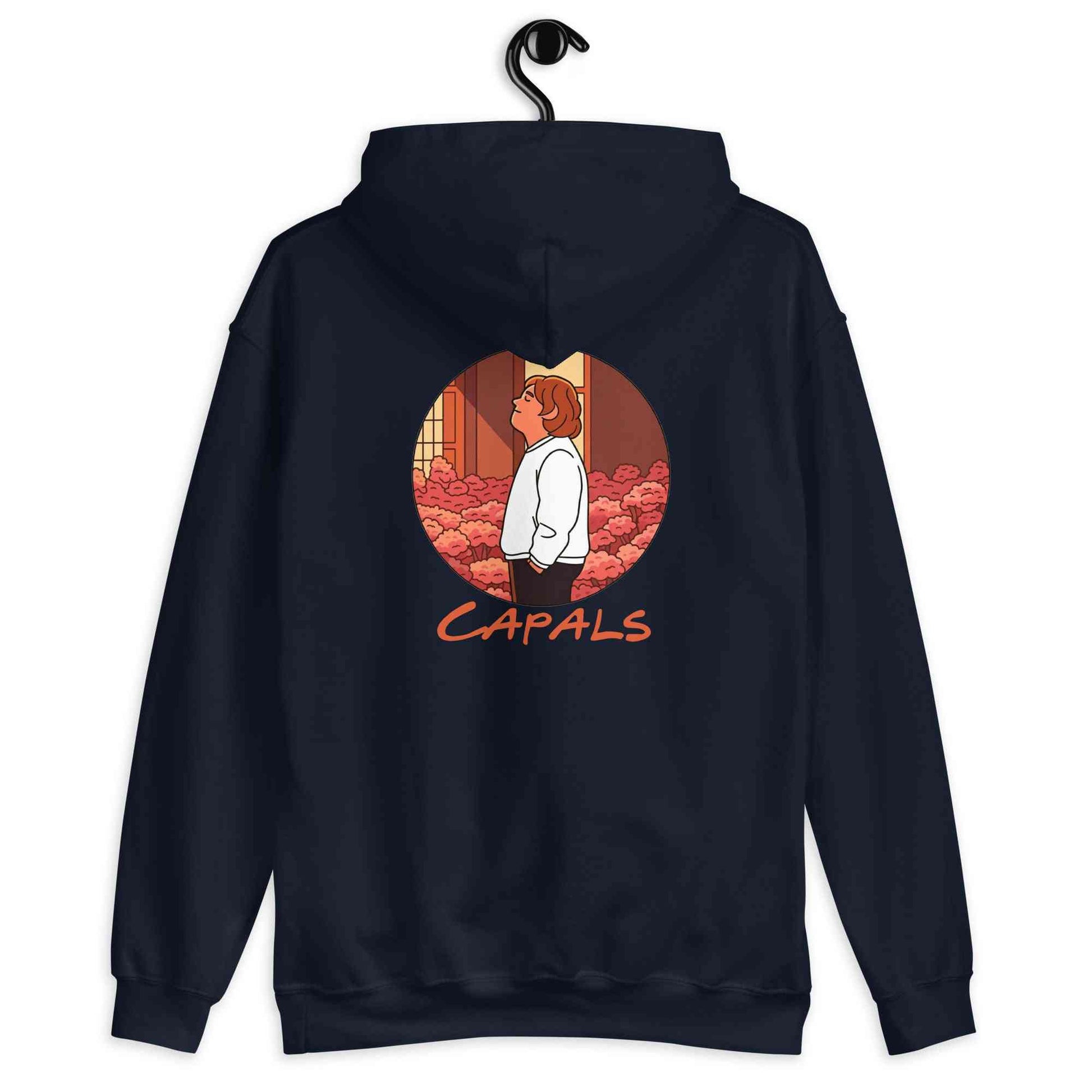 Lewis Capaldi Hoodie | Black Cotton-Poly Blend Unisex Graphic Sweatshirt - Capals Alcyone213k