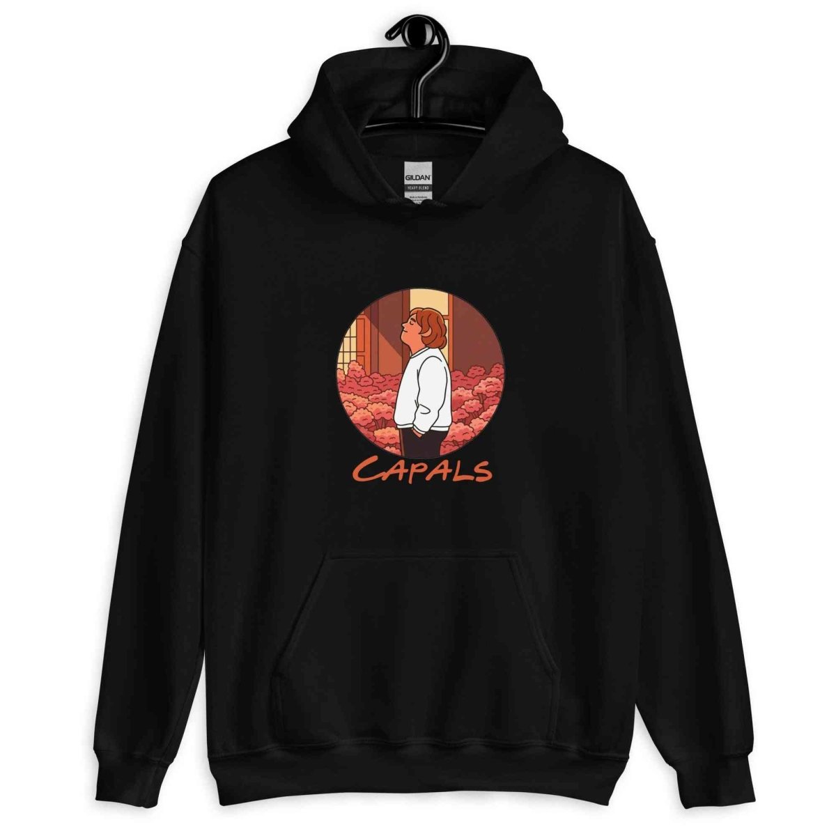 Lewis Capaldi Hoodie | Black Cotton-Poly Blend Unisex Graphic Sweatshirt - Capals Alcyone213k