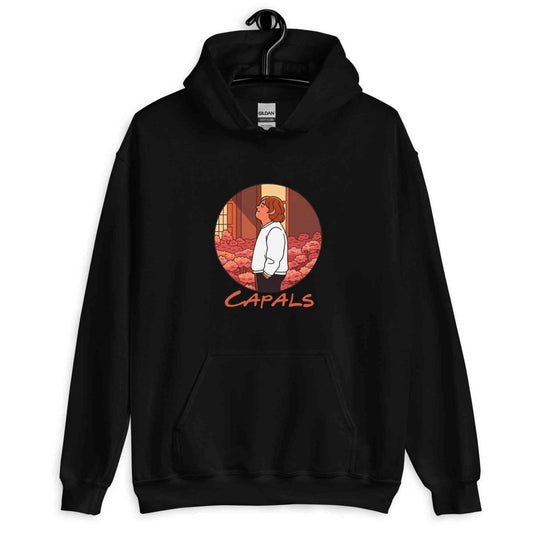 Lewis Capaldi Hoodie | Black Cotton-Poly Blend Unisex Graphic Sweatshirt - Capals Alcyone213k